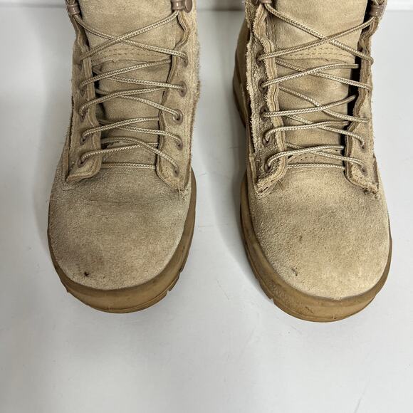 Altama Gore-tex Tan Lace Up Military Boot Vibram Shoe Size 6 Wide